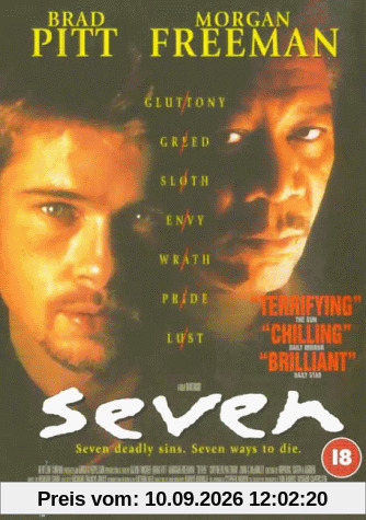 Se7en - Morgan Freeman as Detective Lt. William Somerset; Gwyneth Paltrow as Tracy Mill DVD
