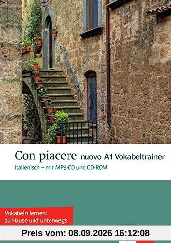 Con piacere nuovo A1: Vokabeltrainer (Heft + MP3-CD + CD-ROM)