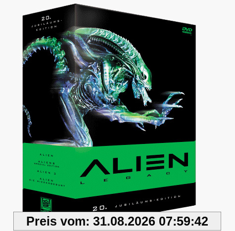 Alien Legacy 4er Box + Extra-DVD