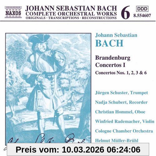 Helmut Müller-Brühl Orchesterwerke Vol. 6 (Brandenburgische Konzerte Vol. 1)