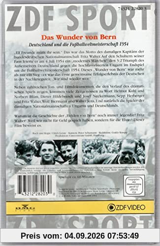 Das Wunder von Bern - ZDF Sport [VHS]