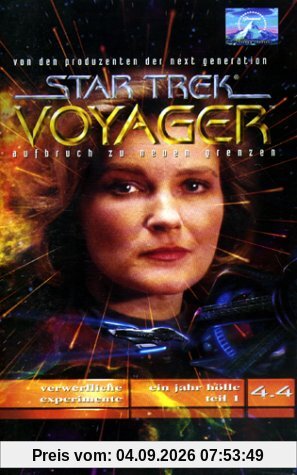 Star Trek - Voyager 4.4: Verwerfliche Experimente/Ein Jahr Hölle Teil 1 [VHS]