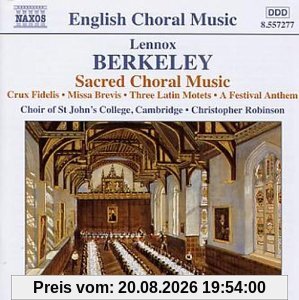 Robinson Geistliche Chormusik