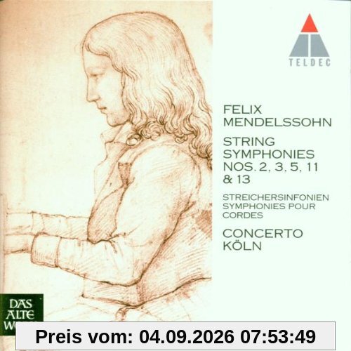 Streichersinfonien 2, 3, 5, 11, 13