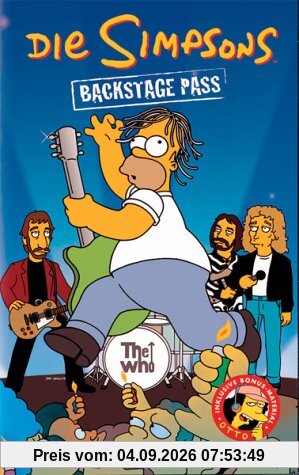 Simpsons - Backstage Pass [VHS]