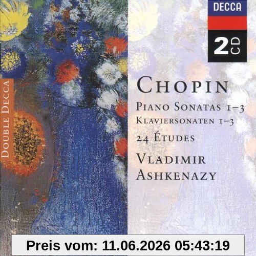 Vladimir Ashkenazy Klaviersonaten 1-3 / 24 Études