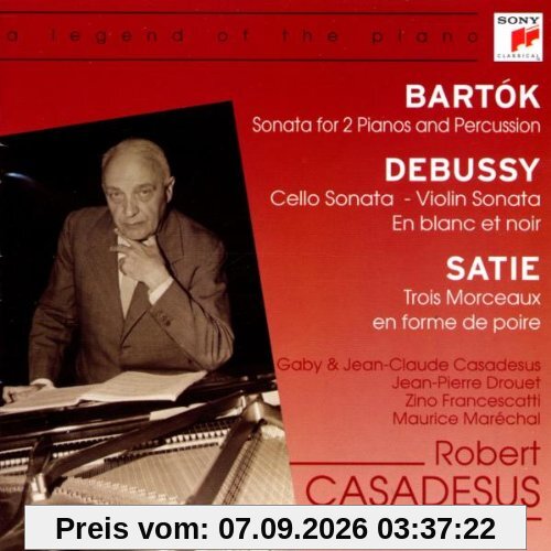Casadesus:Bartok/Debussy/Satie