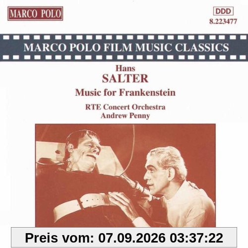 SALTER Hans Music for Frankenstein