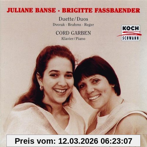 Banse Duette Von Brahms, Dvorak Und Reger
