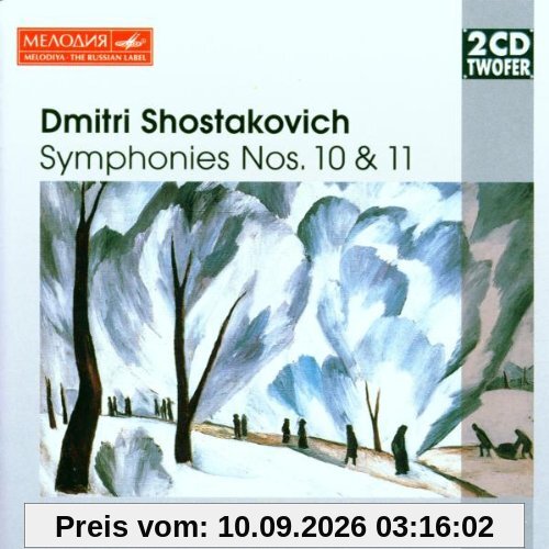 Two CD Twofer - Schostakowitsch (Sinfonie Nr. 10-11, Puschkin-Monologe)