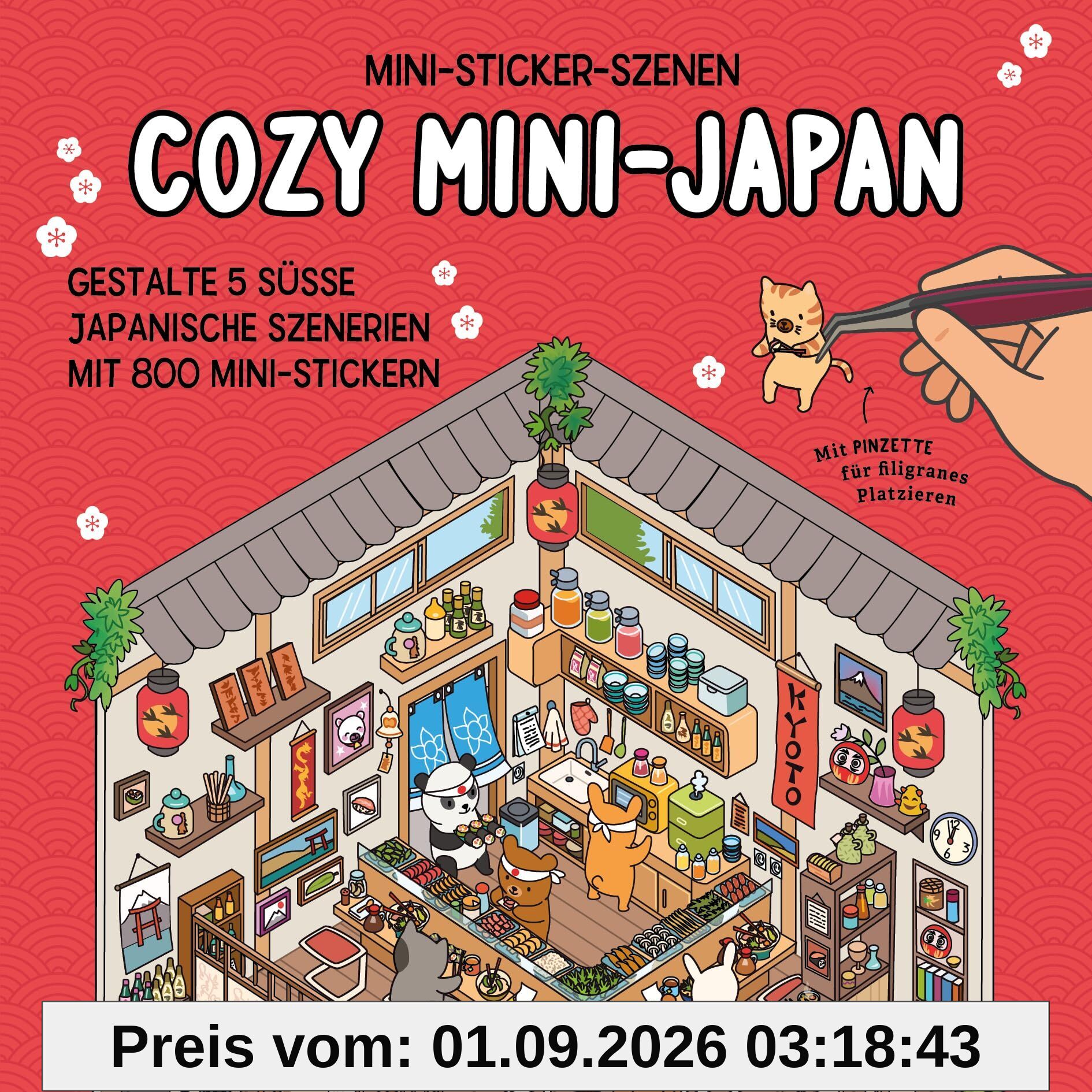 Mini-Sticker-Szenen - Cozy Mini-Japan
