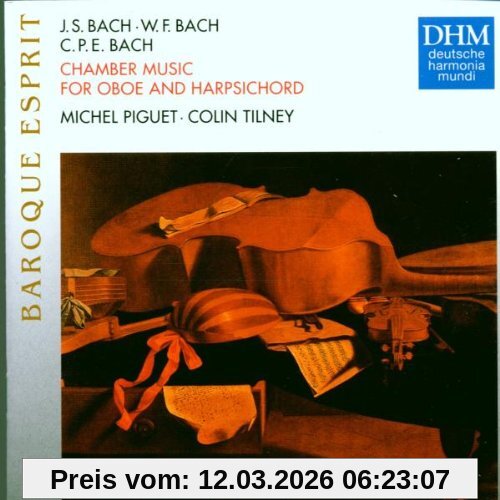 Michel Piguet Kammermusik Für Oboe Und Cembalo