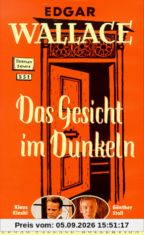 Das Gesicht im Dunkeln [VHS]
