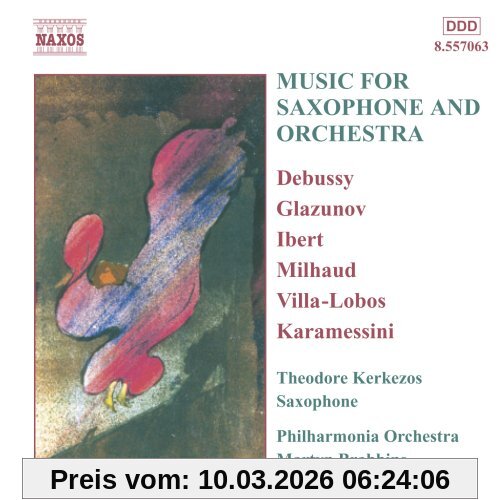 Kerkezos Music For Saxophone And Orchestra
