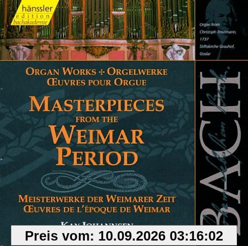 Edition Bachakademie Vol. 93 (Meisterwerke der Weimarer Zeit)