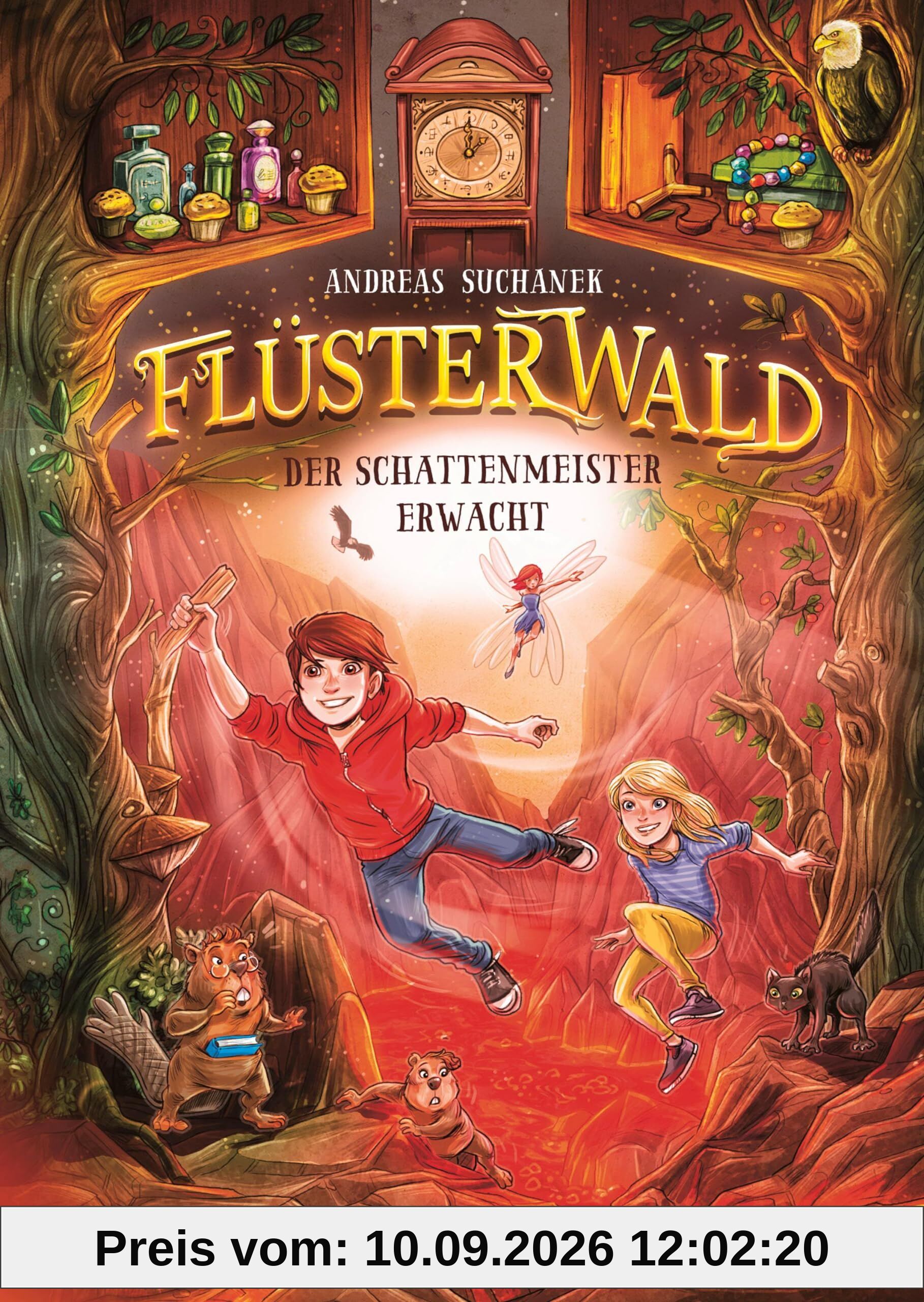 Flüsterwald - Der Schattenmeister erwacht: Das spannende Staffelfinale! (Flüsterwald, Staffel I, Bd. 4)