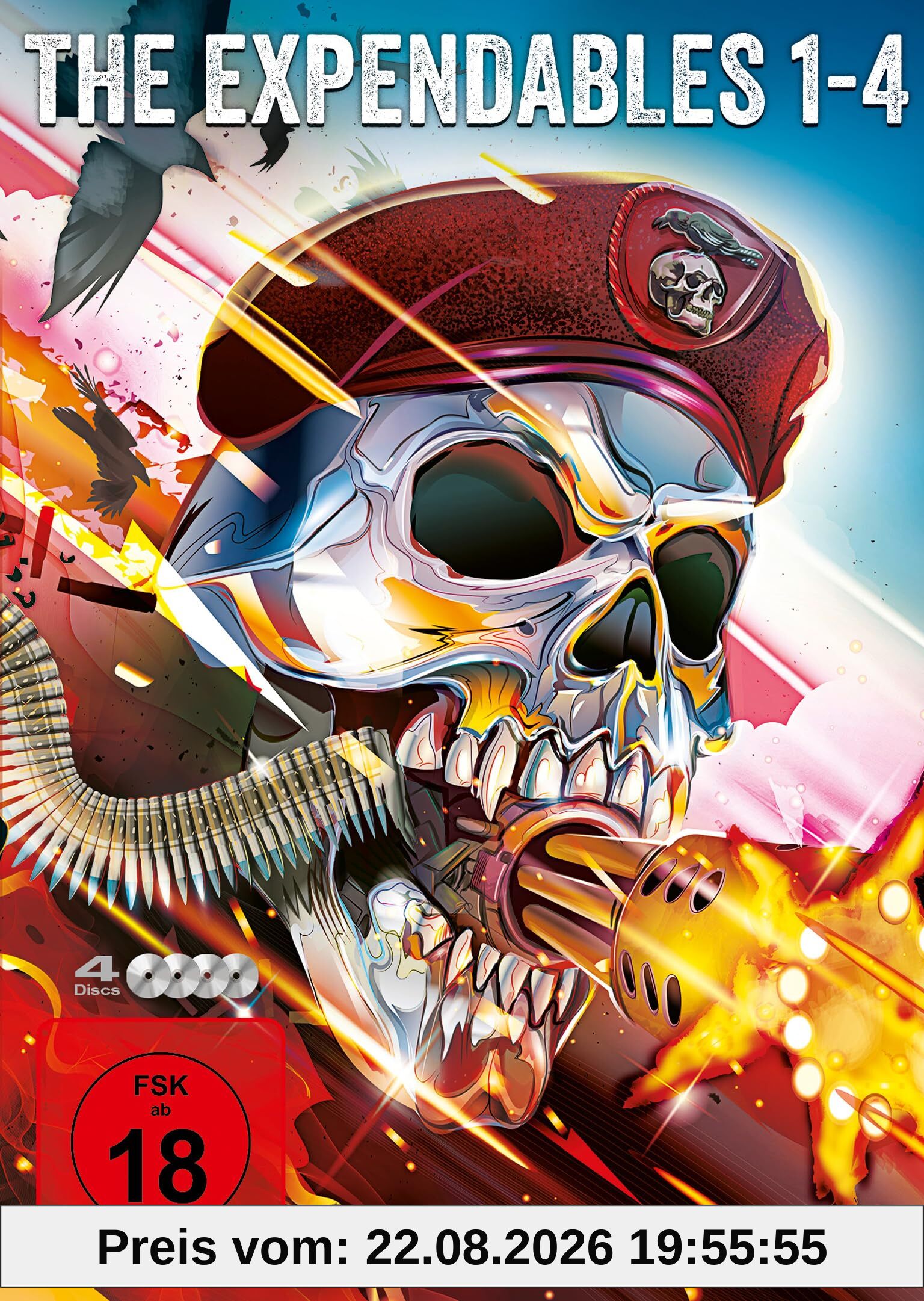 The Expendables 1-4 [4 DVDs]
