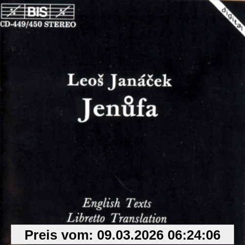 Eve Queler Janacek, Jenufa (Gesamtaufnahme) (tschech.)