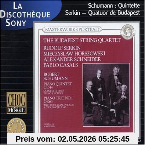 Quintett avec Piano Op. 44 / Piano Trio op.63