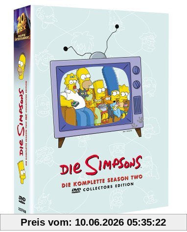 Die Simpsons - Die komplette Season 2 (Collector's Edition, 4 DVDs)