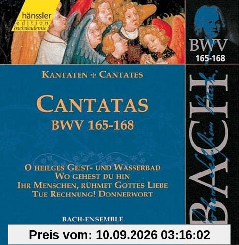 Edition Bachakademie Vol. 50 (Geistliche Kantaten Bwv 165-168)