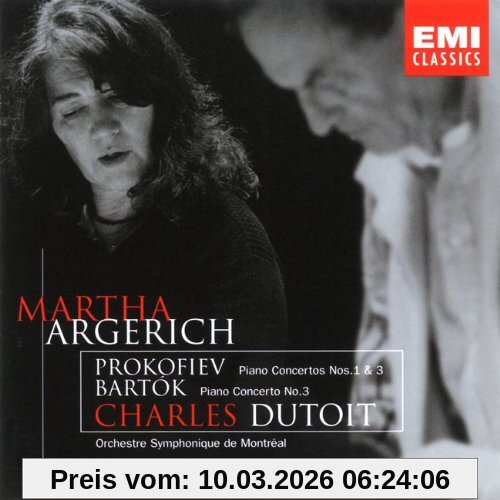 Martha Argerich Prokofiev, Klavierkonzert Nos. 1 Und 3 / Bartók, Klavierkonzert. No. 3