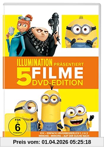 Illumination 5 Filme DVD-Edition