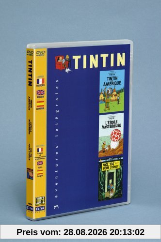 TinTin - 3 aventures intégrales: En Amérique / L'étoile mysterieuse /Vol 714 pour Sydney