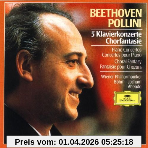 M. Pollini Klavierkonzerte 1-5/Fant.Op.80