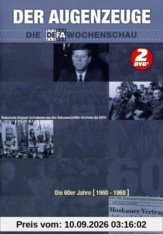 Der Augenzeuge - Die DEFA Wochenschau - Die 60er Jahre (1960 - 1969) (2 DVDs)