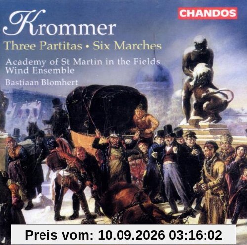 Krommer: Bläserpartita op. 45 Nr. 1-3/ Märsche op. 36 Nr. 1-6