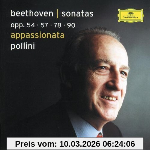 Maurizio Pollini Beethoven Sonatas Opp. 54, 57, 78, 90, Apassionata