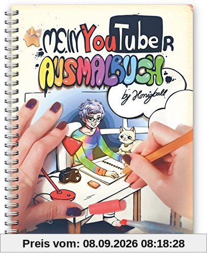 Mein YouTuber Ausmalbuch: by Honigball