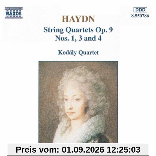 Haydn: Streichquartette Op. 9, 1,3,4