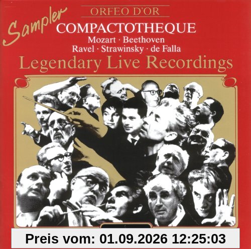 Orfeo d'or Sampler - Compactothequ - Legendary Live Recordings