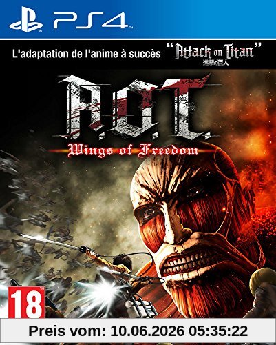 Third Party - L'Attaque Des Titans : Wings Of Freedom Occasion [ PS4 ] - 5060327533310