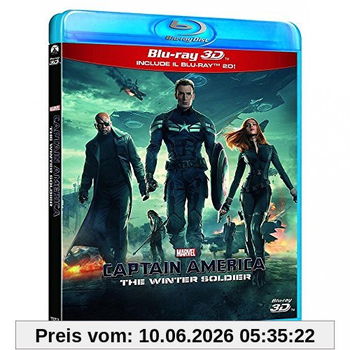 Captain America - The Winter Soldier (2D+3D) [3D Blu-ray] [IT Import]