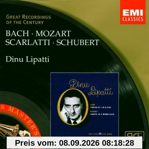 Great Recordings Of The Century - Bach / Mozart / Scarlatti / Schubert (Klaviermusik)