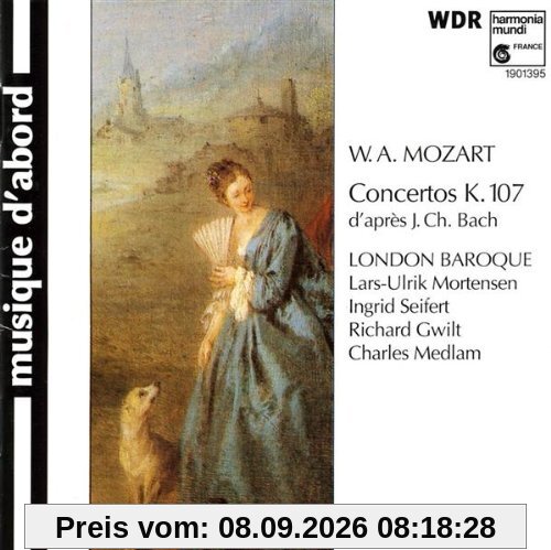 W.A. Mozart: Concertos KV 107 / L. Mozart: Sonata da camera a tre no. 4 / J.C. Bach: Sonate op. 20 no. 2