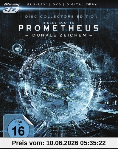 Prometheus - Dunkle Zeichen (+ Blu-ray + DVD + Digital Copy) (Collector's Edition) [Blu-ray 3D]