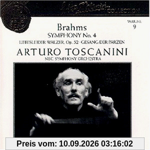 Brahms: Sinfonie Nr. 4 / Liebeslieder Walzer op. 52 / Gesang der Parzen