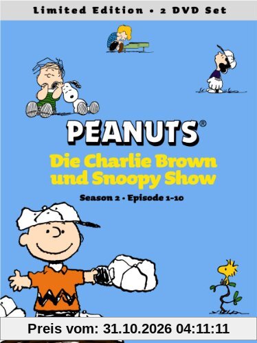 Die Peanuts Vol. 03 & 04 - Die Charlie Brown & Snoopy Show - Season 2, Episoden 1-10 (Limited Edition, 2 DVDs)