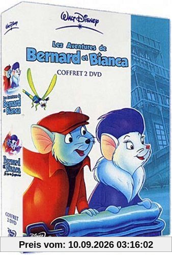 Les Aventures de Bernard et Bianca / Bernard et Bianca au pays des kangourous - Coffret 2 DVD [FR IMPORT]