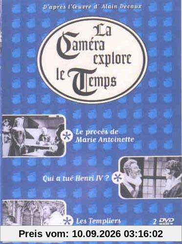 Coffret la caméra explore le temps : Le procès de Marie Antoinette / Qui a tué Henri 4 ? / Les Templiers [FR Import]