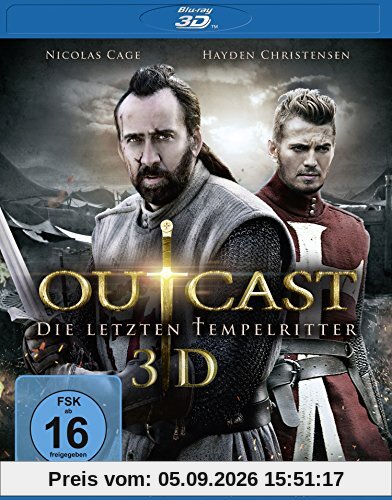 Outcast - Die letzten Tempelritter (inkl. 2D-Version) [3D Blu-ray]