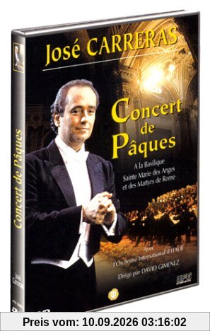 José Carreras : Concert de Pâques, à la Basilique Ste Marie des Anges et des Martyrs de Rome