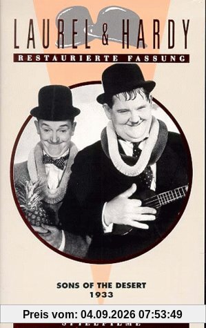 Laurel & Hardy 8 - Die Wüstensöhne (OmU) [VHS]