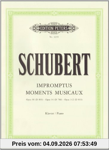 Impromptus, Moments Musicaux: Klavierwerke in 5 Bänden: Band 3