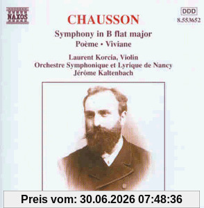 Korcia Chausson Poeme Für Violine Und Orchester