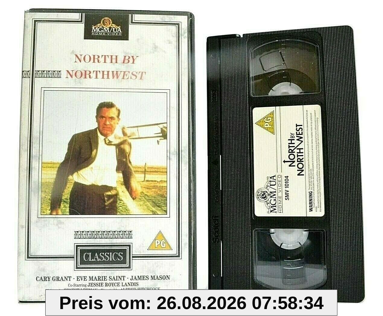 North by Northwest [VHS] [Import allemand]